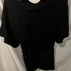 Maurices Elegant Black Blouse